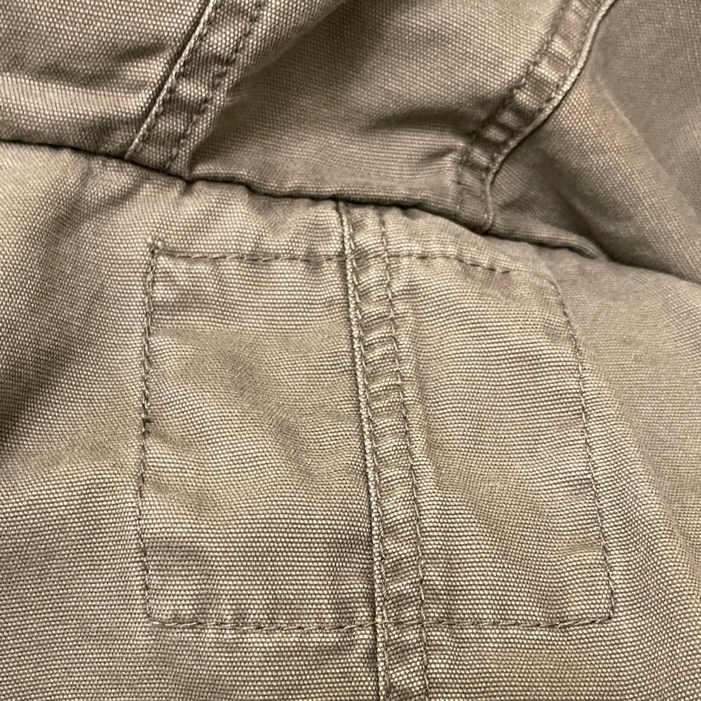 Ava & Viv Olive Hooded Utility Jacket - Picture 7 of 10